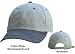 Sports : Original 2stoned Stonewashed Basecap Blank in Beige-Schwarz