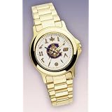 0578GBL-working tools blue lodge Mens gold-tone watch by Pedre