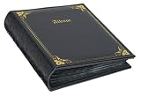 Pioneer Italian Embossed Series Sewn Album, Black