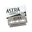 100 ASTRA Superior Platinum zweischneidige Sicherheits-Rasierklingen. Hergestellt von P&G Gillette.