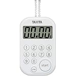 TANITA デジタルタイマー100分計 ホワイト TD-379-WH