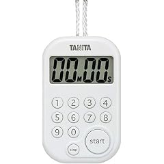 TANITA デジタルタイマー100分計 ホワイト TD-379-WH