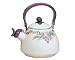 Pfaltzgraff Jamberry 2 Quart Enamel on Steel Whistling Tea Kettle