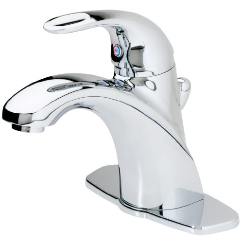 Pfister J42AMFC Parisa 4-Inch Centerset Bathroom Faucet, Polished Chrome