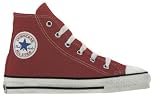 Converse Chuck Taylor HiTops, Youth Red, Kid's size 10.5 to 3