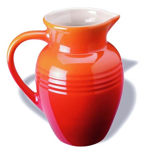 Le Creuset Saftkrug groß ofenrot