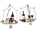 4.5"H Wine and Cheese Hors D'oeuvre Platter Christmas Ornament #830093