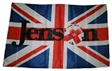 Jenson Button Union Jack Flag