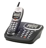 GE 2.4 GHZ Cordless Phone, Dual Keypad, With Call Waiting Caller ID and Digital Answering Machine