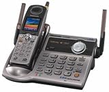Panasonic KX-TG5566M 5.8 GHz FHSS GigaRange Expandable Cordless Phone with Color LCD