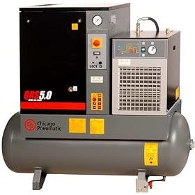 Chicago Pneumatic QRS3.0HPD-1 60-Gal. 3-HP. 1-ph. High-Perf. QRS Compressor w Dryer by Chicago Pneumatics
