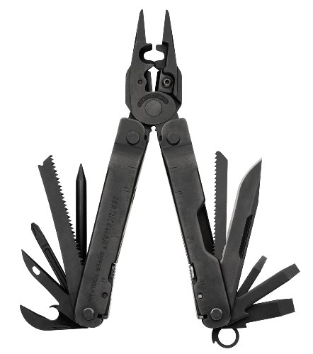 Leatherman - Super Tool 300 EOD Multi-Tool, Black with Molle Black Sheath