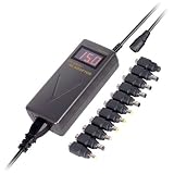 Universal Adapter Laptop Notebook AC Adapter Charger for HP Compaq Delta Nec Toshiba Acer Liteon IBM ASUS Gateway Samsung Sony Fujitsu Apple Ac Charger w/LED Display 90W