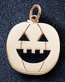 14Kt Jack-O-Lantern Charm