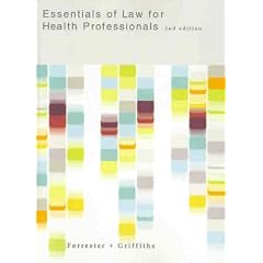 Essentials of Law for Health Professionals