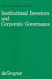 Institutional Investors and Corporate Governance