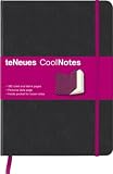 Produkt-Bild: CoolNotes, Black/Leopard Pink: Liniert und blanko. Seite f&uuml;r pers&ouml;nliche Daten. Tasche f&uuml;r lose Notizen