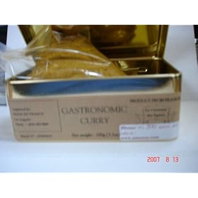 CURRY - GASTRONOMIC CURRY POWDER IN 3.5 OZ TIN by Blessac