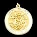 15 mm 14K Yellow Gold St. Michael Medal
