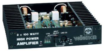 200W Car Audio Amplifier Kit With Case