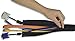 Cable Management Sleeve[4 Pack]，Motoraux Cord Management System for TV / Computer/home ,20 inch Electrical Flexible wire wire hider Sleeve Wrap Cover tube Cord Organizer