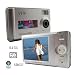 SVP DC1056 Silver 5MP Slim Digital Camera with 4x Digital Zoom, 2.5 LTPS LCD Screen