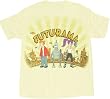 Futurama CITY SKYLINE Cream T-Shirt