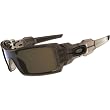 Oakley Oil Rig II Men's Lifestyle Sports Wear Sunglasses/Eyewear - Brown Smoke/Tungsten Iridium