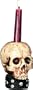 Skull Candle Holder Halloween Decorations