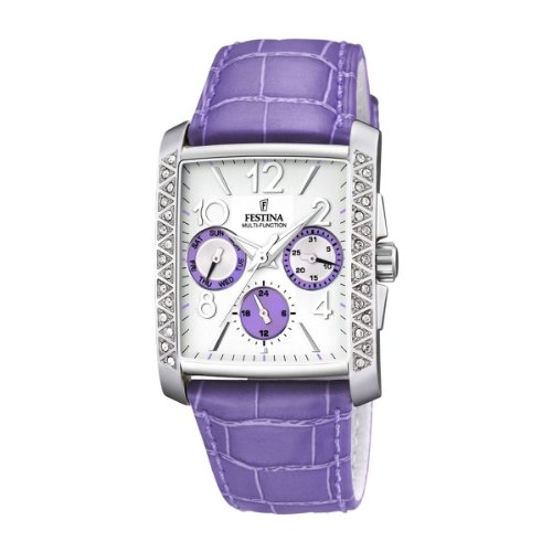 Festina Damen-Armbanduhr XS Trend Lady Multifunktion Chronograph Leder F16524/D Preisvergleich