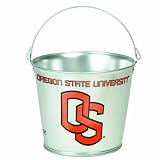NCAA Oregon State Beavers 5-Quart Galvanized Pail