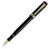 パーカー PARKER【パーカー】 万年筆 デュオフォールド ブラックGT インターナショナル ペン先:F(細字) S1110142