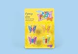 PARTY 19701 - Schmetterling Haarspange, 4 Stueck
