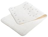 Griptex Comfort 17 by 36-Inch Bath Mat, White