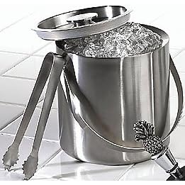 Florida Marketplace Stainless Steel Ice Bucket by Florida Marketplace