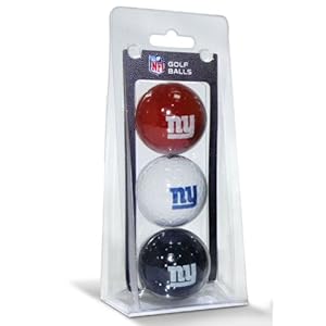 NFL New York Giants 3-Pack Golf Balls