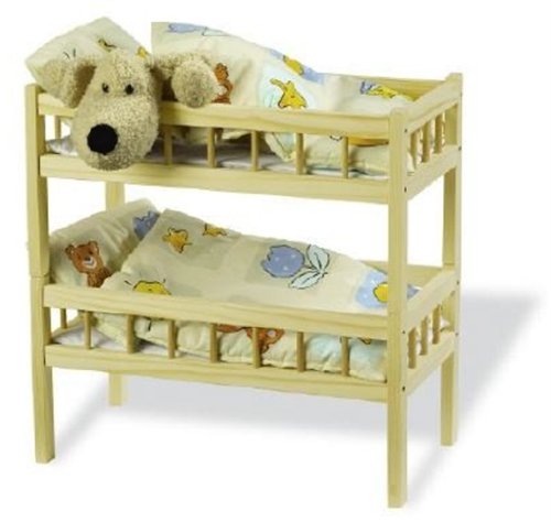 Pinolino 251004 - Puppen-Etagenbett 'Carmen'