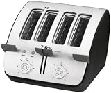 4 Slice Deluxe Toaster- Black