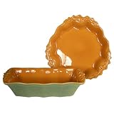 French Home Red 3 Quart Rectangular Gratin Baking Dish