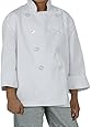 Chef Works CWBJ-WHT Kid's Chef Coat, White, X-Small