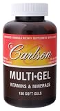 Carlson Laboratories - Multi-Gel Vitamins & Minerals, 180 softgels