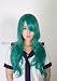 Coser Cosplay-Prop Pretty Soldier Sailor Moon Kaiou Michiru Long 80cm Costume Party Cosplay Wig