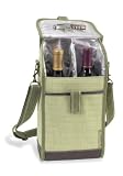 Picnic at Ascot 181H Hamptons Two Bottle Carrier Olive Tweed
