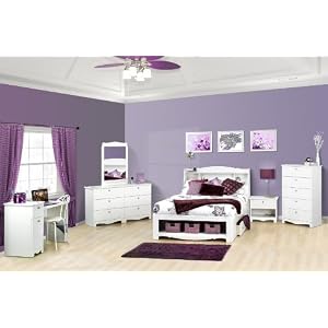 Dixie Kids Bedroom Furniture Set 2 - Nexera Furniture - DIXIE-KBSET-2 by Nexera