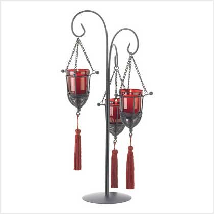 Tassel Votive Holder - Style 38934