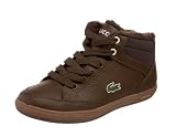 Lacoste Blair WF SPI Kids Shoes Style# 7-20SPI8081489 (6 Little Kid US, Dark Brown/Light Brown)