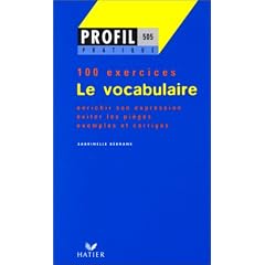 Le vocabulaire