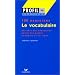 Le vocabulaire
