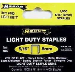 Arrow Fastener #405 1000PK 5 16 LD Staple by Arrow