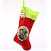 BIG Disney Toy Story Buzz Santa Christmas Xmas Stocking Red with Lime